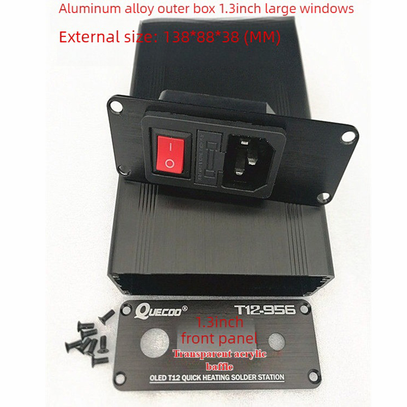 For T12-SC OLED 1.3-inch Scree - огляд і ціна Soldering Station T12 Oled