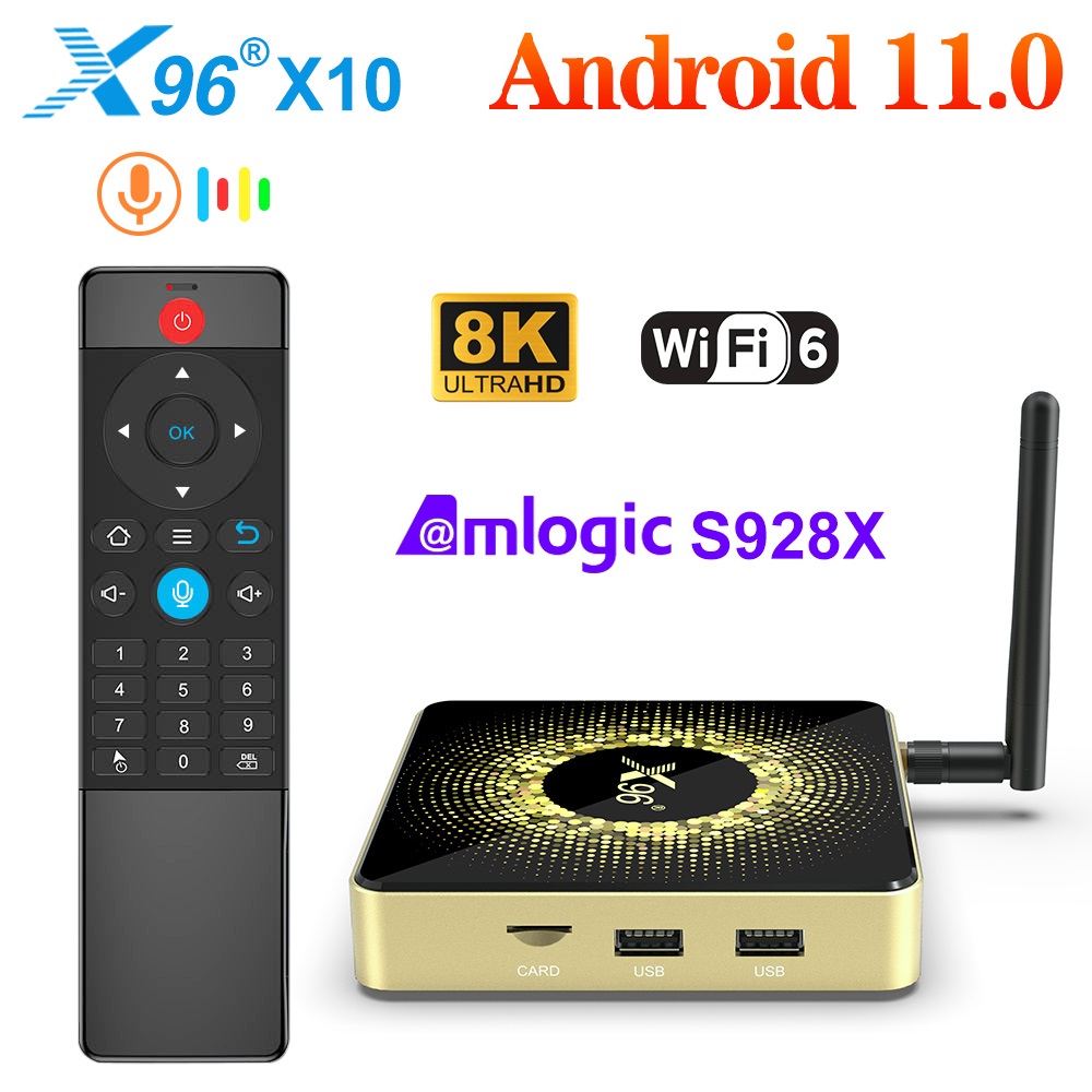 X96 X10 Amlogic S928X-J TV Box - огляд і ціна Khadas Vim4 8Gb