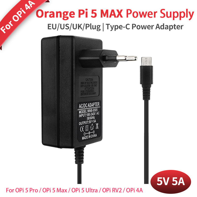 Orange Pi 5 Pro Power Supply 5 - огляд і ціна Banana Pi Bpi-M5