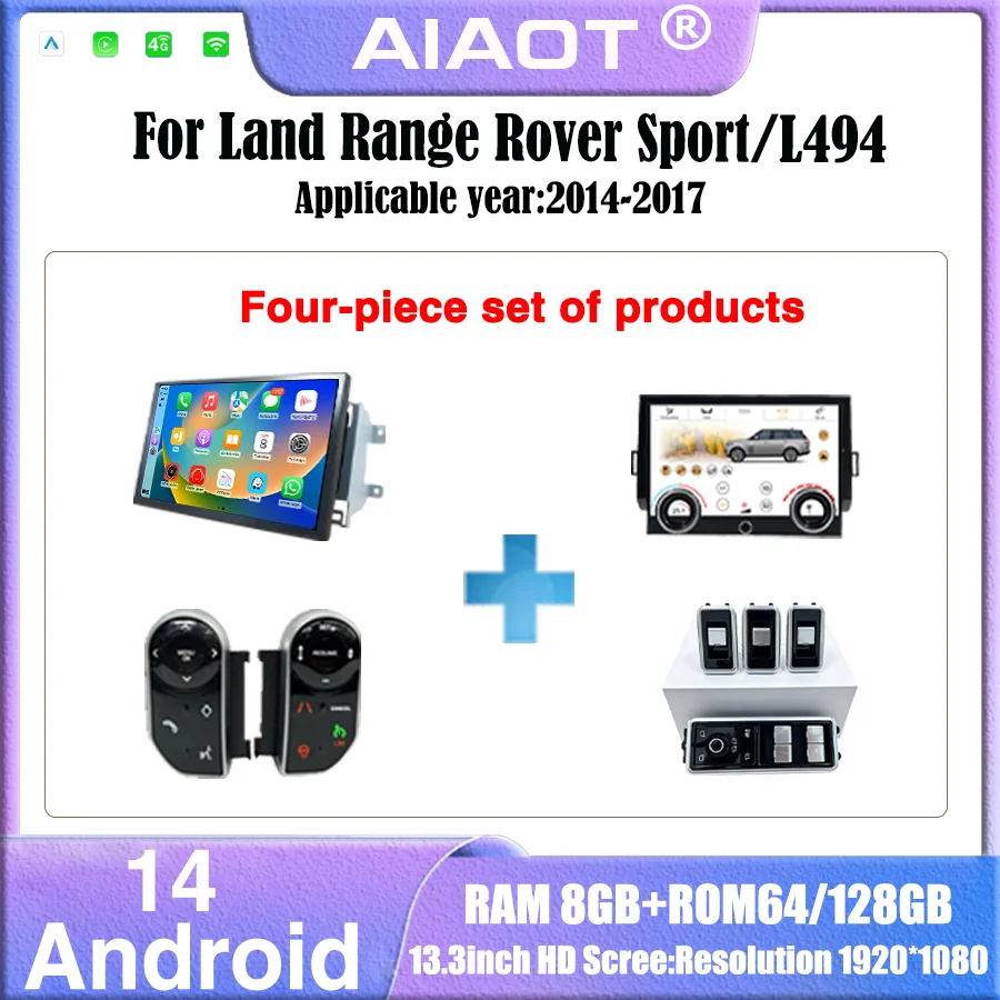 13.3inch Android14 Carplay Mul - огляд і ціна Khadas Vim4 8Gb