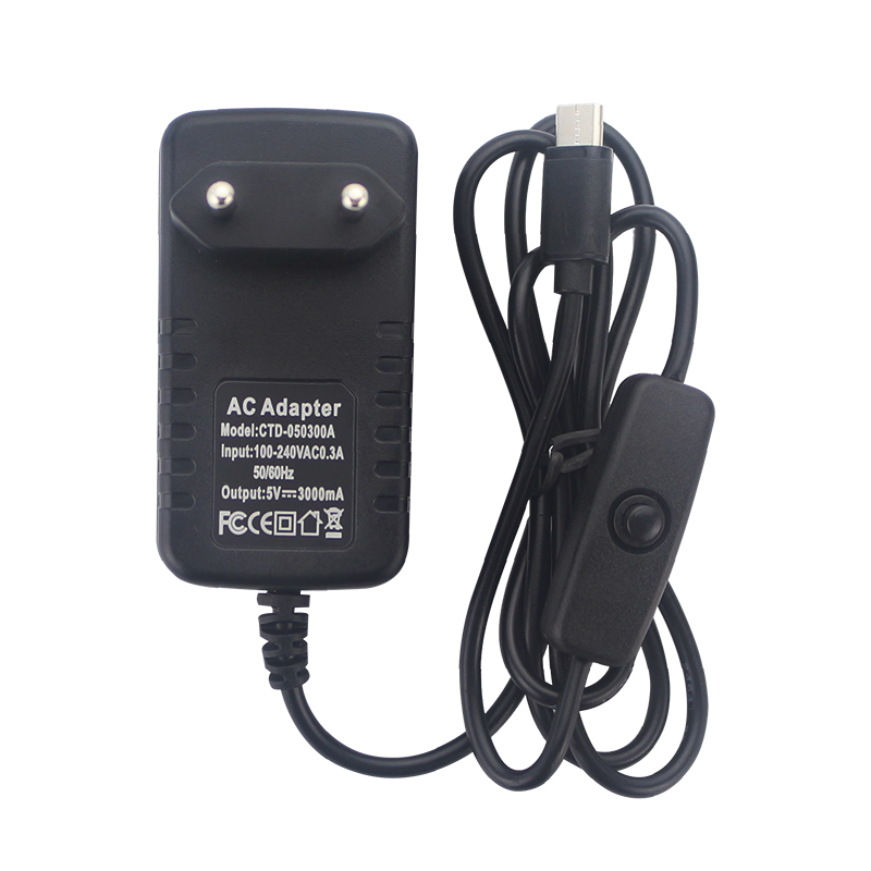 5V 3A Power Supply with ON/OFF - огляд і ціна Banana Pi Bpi-M5